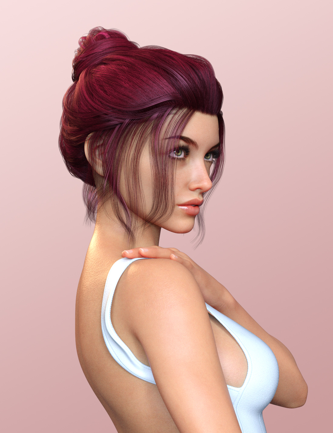 Magical Arts Updo Hairstyle for Genesis 8.1 Females