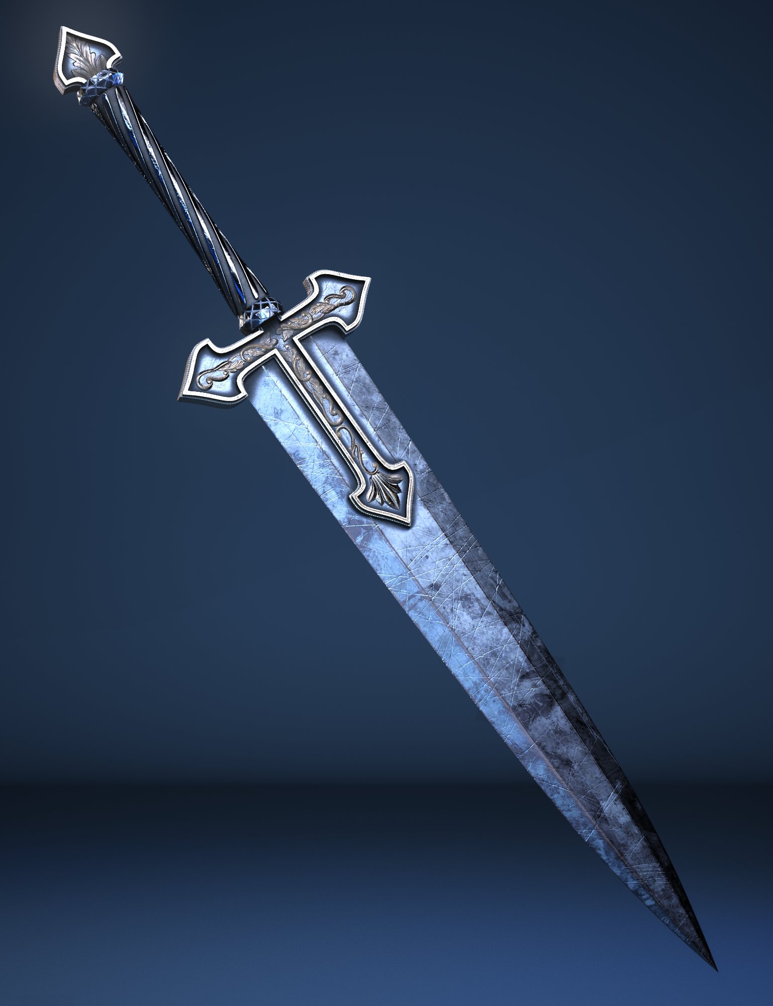 Dark Nun Weapons for Genesis 8 and 8.1 Females Dark Nun Weapons for Genesis 8 and 8.1 Females by: HM, 3D Models by Daz 3D