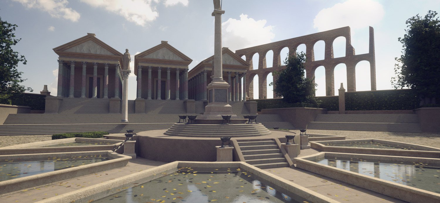 Majestic Plaza by: Dreamlight, 3D Models by Daz 3D