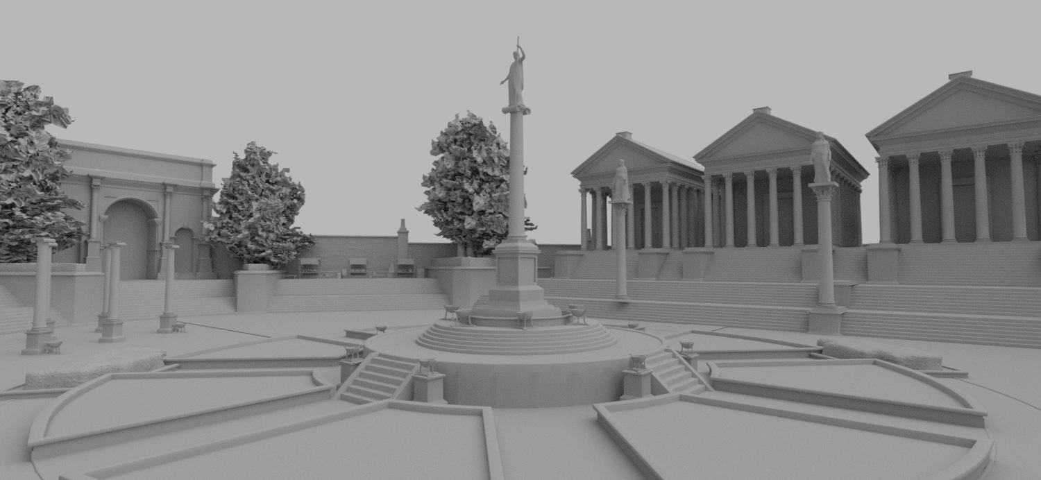 Majestic Plaza by: Dreamlight, 3D Models by Daz 3D