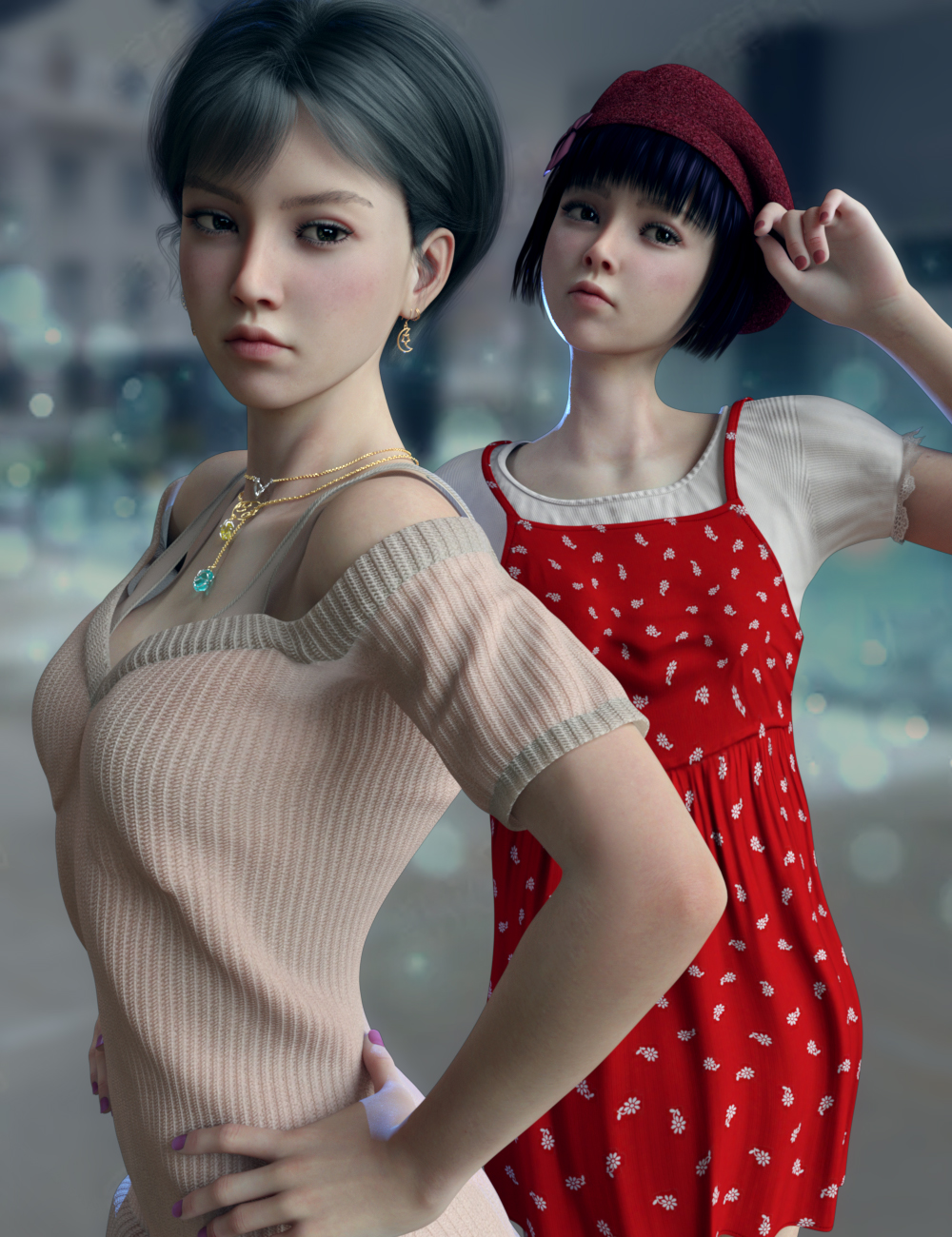 Vo Hong Min for Genesis 8.1 Female by: VOOTW, 3D Models by Daz 3D