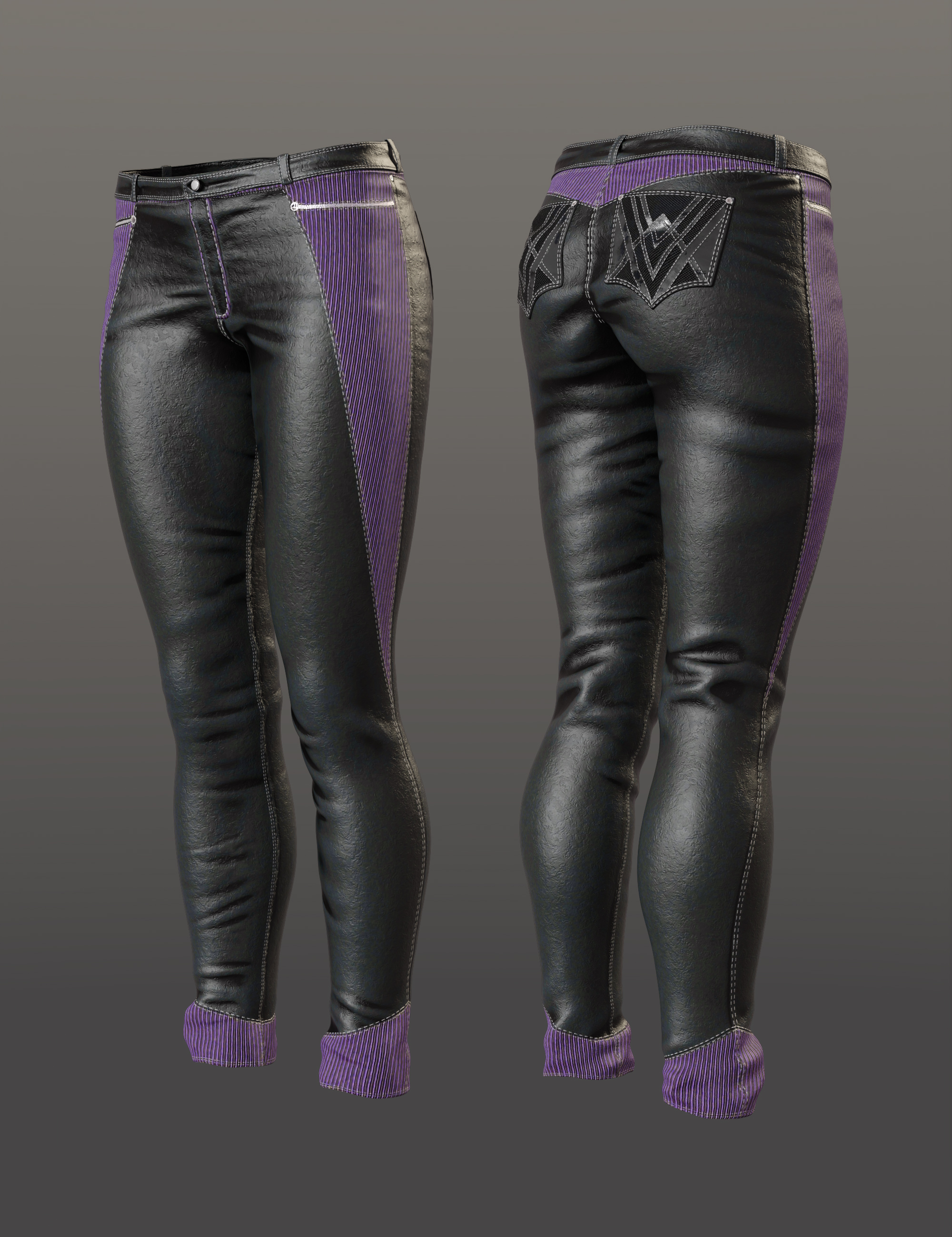 Shadow Realm Pants for Genesis 8 and 8.1 Females by: Barbara BrundonUmblefugly, 3D Models by Daz 3D
