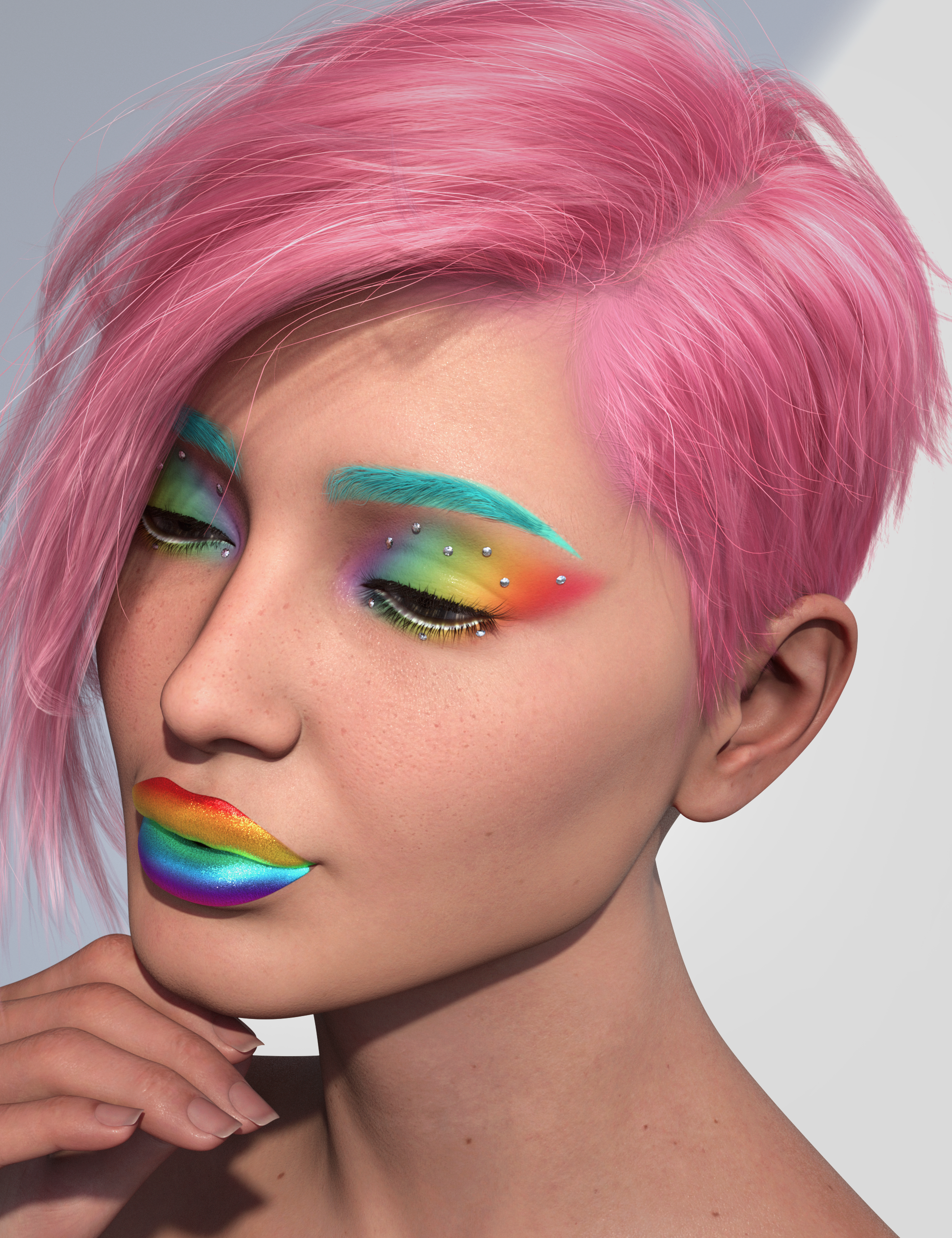 Prisma Makeup L.I.E. for Genesis 8.1 Females and Males Prisma Makeup L.I.E. for Genesis 8.1 Females and Males by: 3D Sugar, 3D Models by Daz 3D