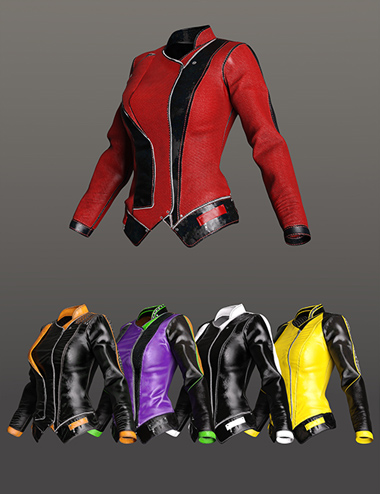 Shadow Realm Jacket for Genesis 8 and 8.1 Females