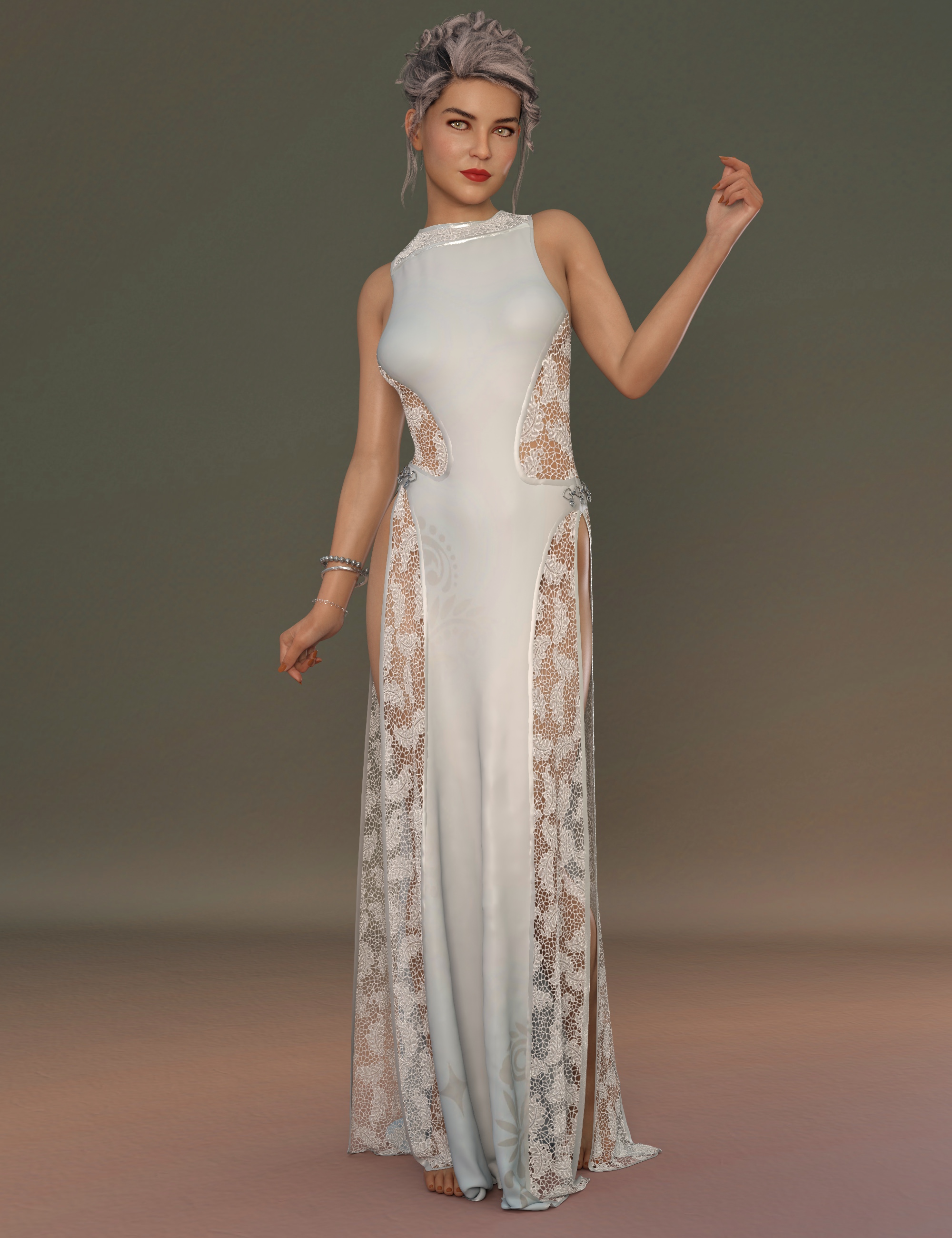 dForce Vita Outfit for Genesis 8 and 8.1 Females by: Nelmi, 3D Models by Daz 3D