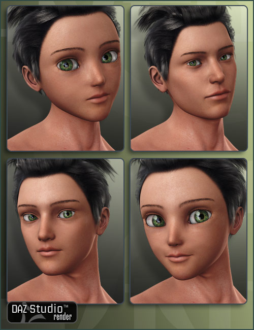 Character Expansion for Hiro 4 by: , 3D Models by Daz 3D