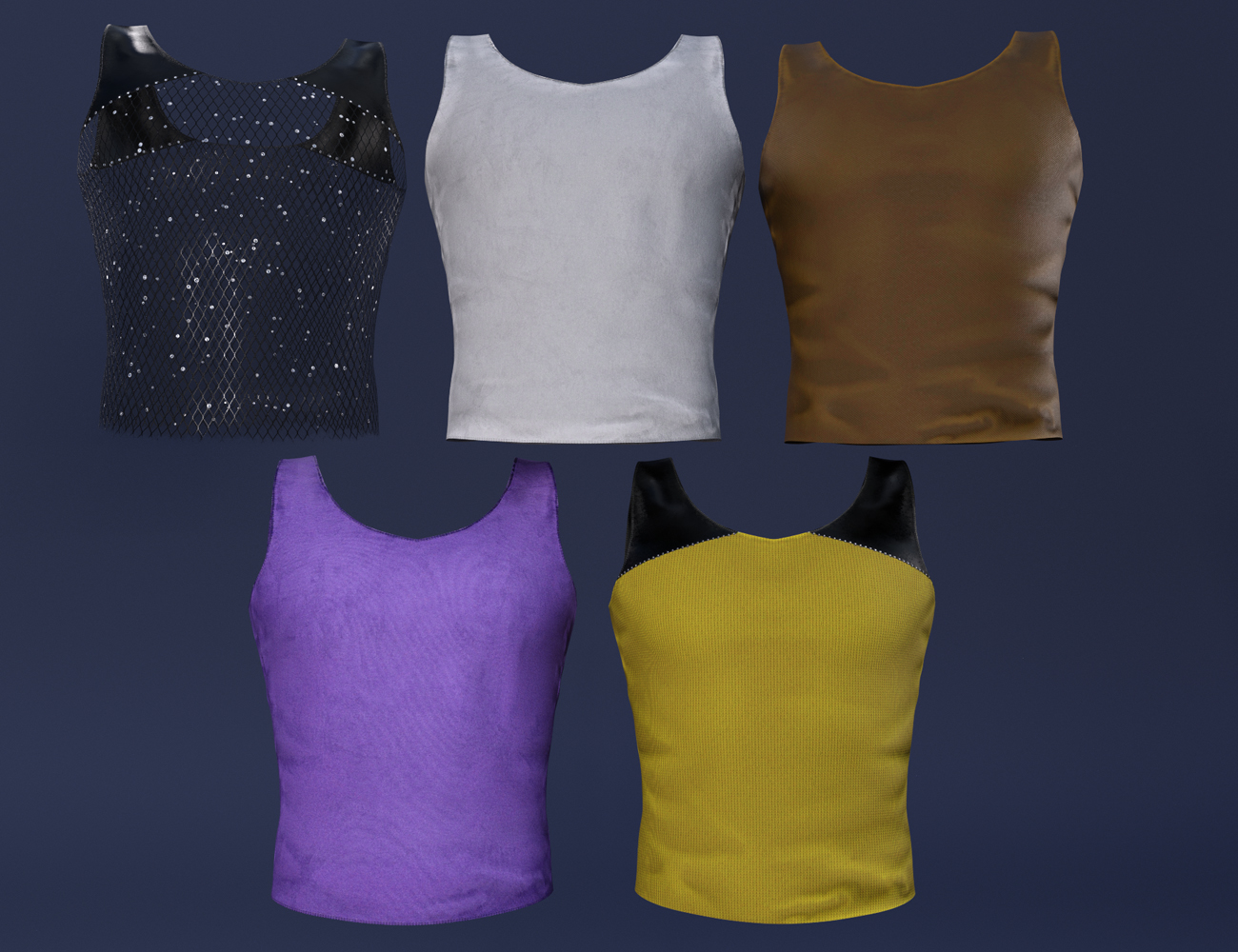Shadow Realm Tank Top for Genesis 8 and 8.1 Males