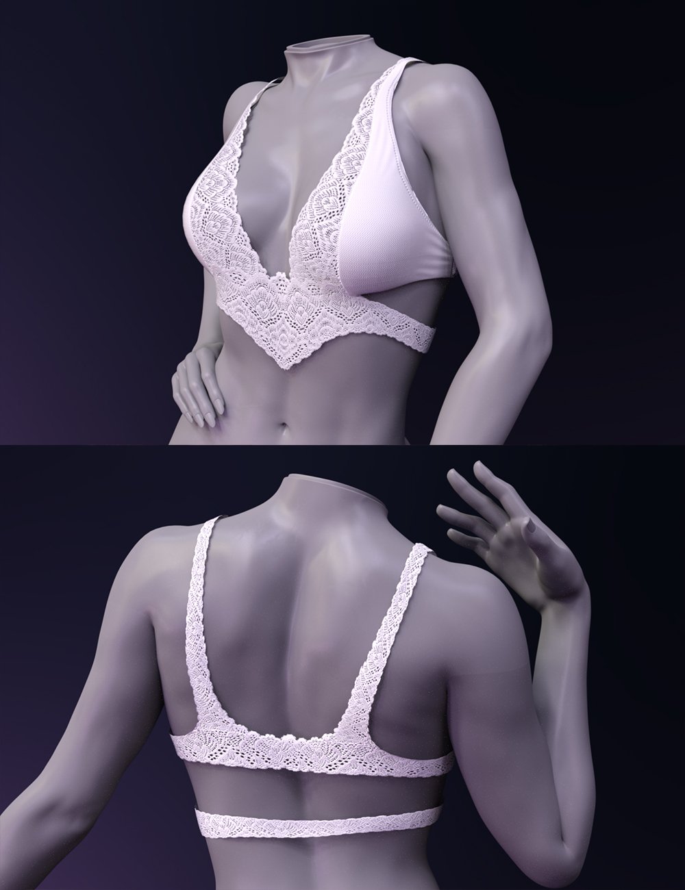 X-Fashion Lace Tops Set for Genesis 8 and 8.1 Females X-Fashion Lace Tops Set for Genesis 8 and 8.1 Females by: xtrart-3d, 3D Models by Daz 3D