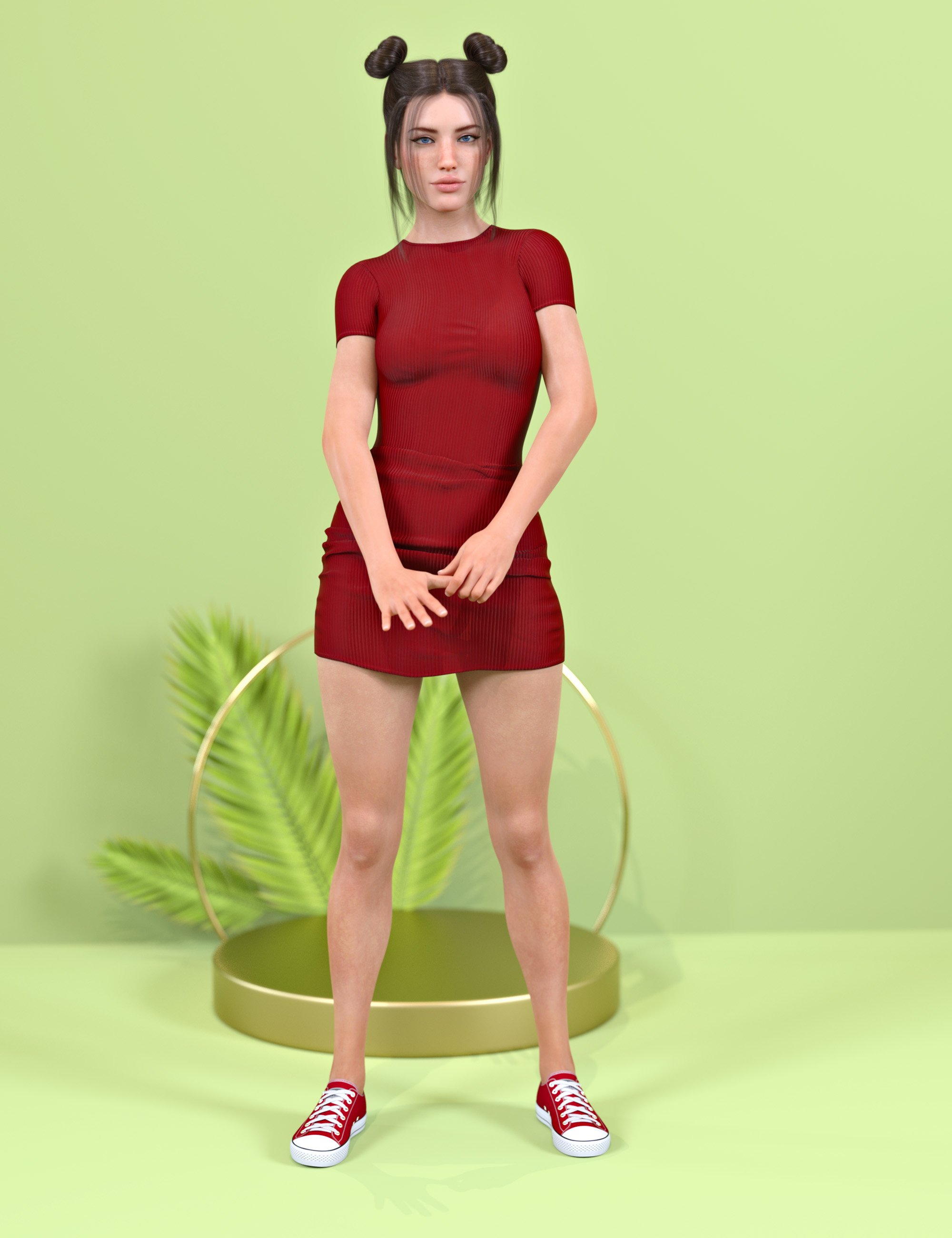 Z Everyday Standing Pose Mega Set for Genesis 8 and 8.1 Female by: Zeddicuss, 3D Models by Daz 3D