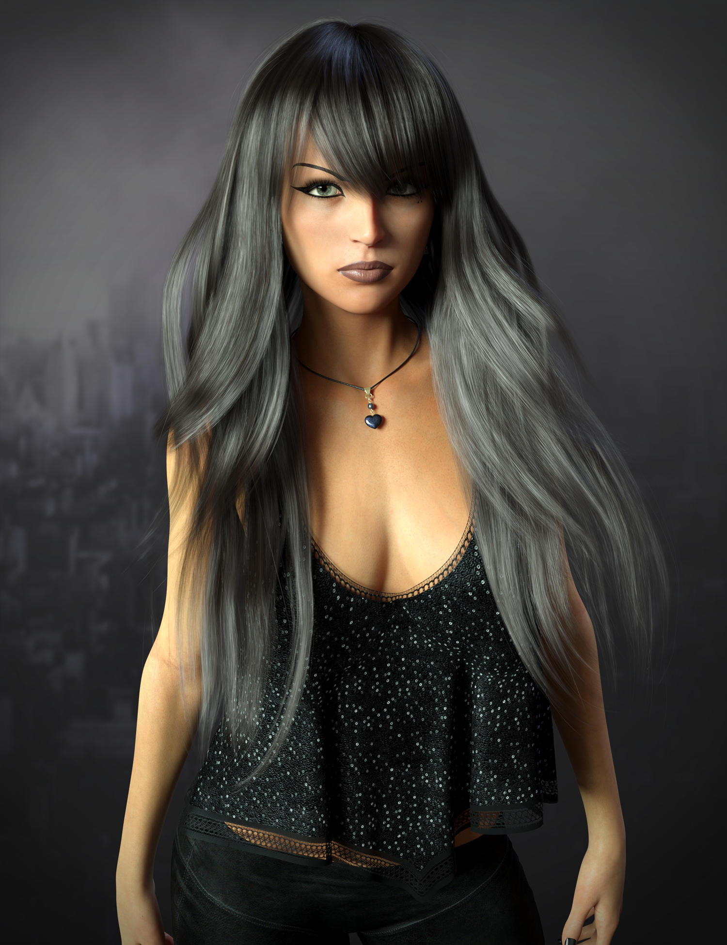 Justina HD and Expression for Genesis 8 and 8.1 Female by: Lyoness, 3D Models by Daz 3D