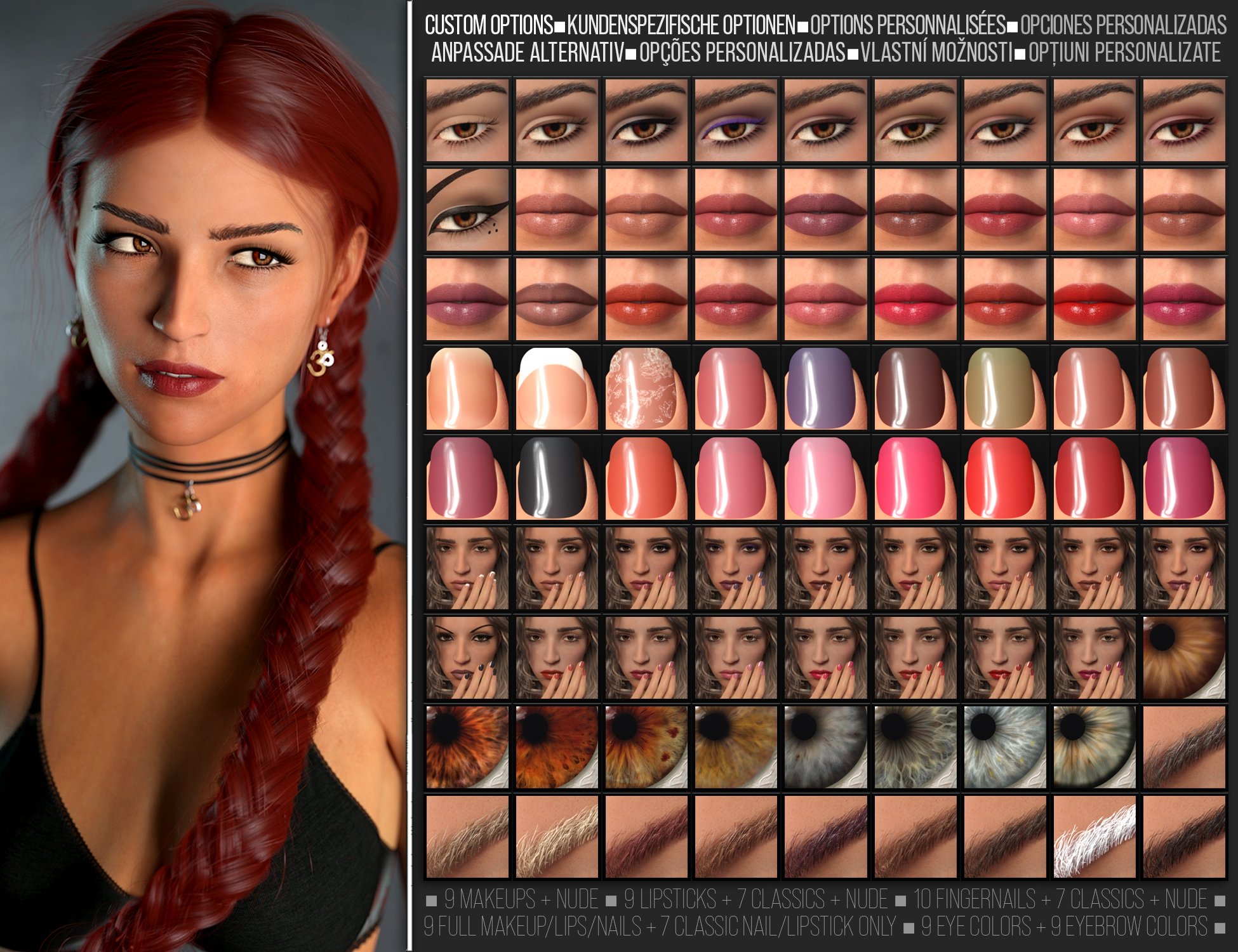 Justina HD and Expression for Genesis 8 and 8.1 Female Justina HD and Expression for Genesis 8 and 8.1 Female by: Lyoness, 3D Models by Daz 3D