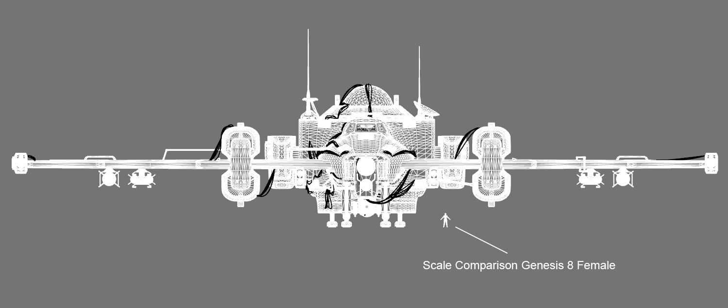 Starship 3077 Starship 3077 by: Dreamlight, 3D Models by Daz 3D