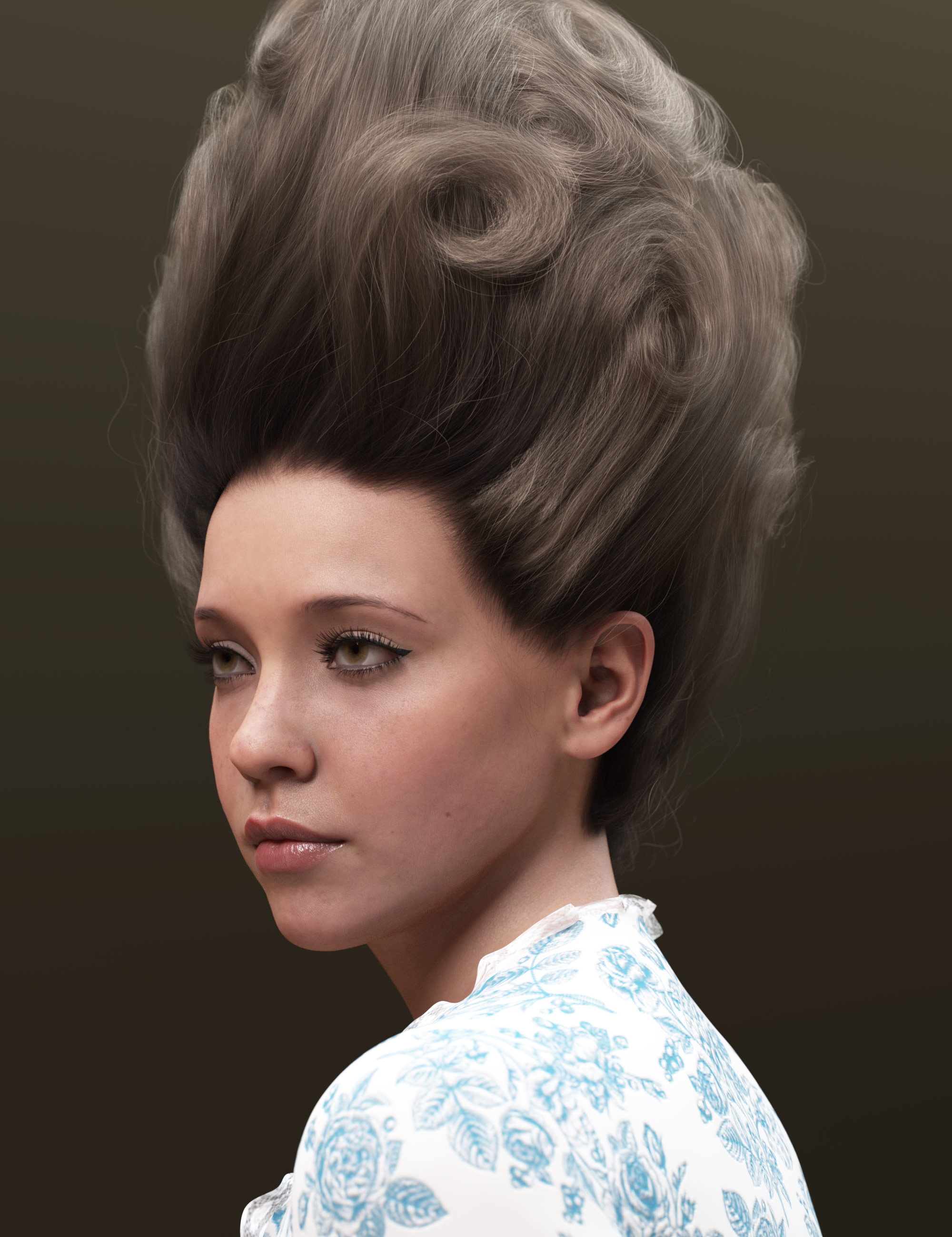 Historique Updo Texture Expansion by: outoftouch, 3D Models by Daz 3D