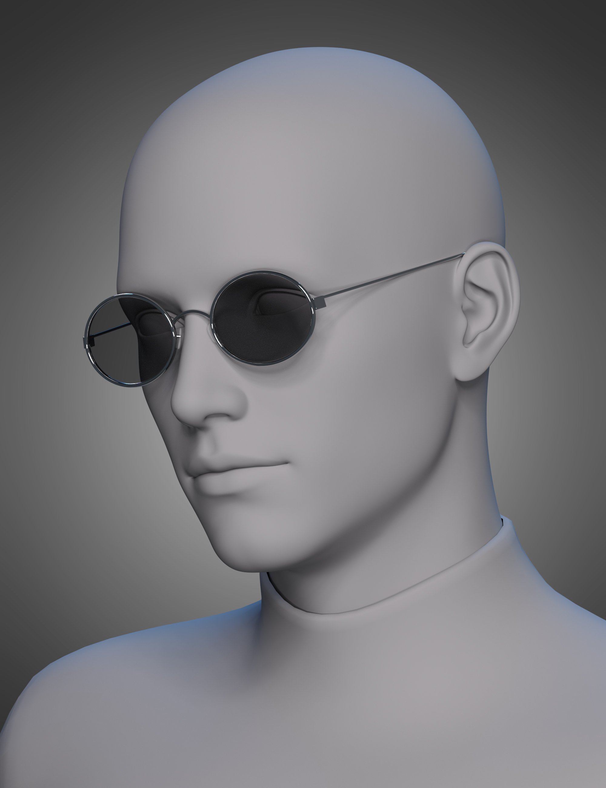 M Fashion Casual Outfit V1 Glasses for Genesis 8 and 8.1 Male by: fjaa3d, 3D Models by Daz 3D
