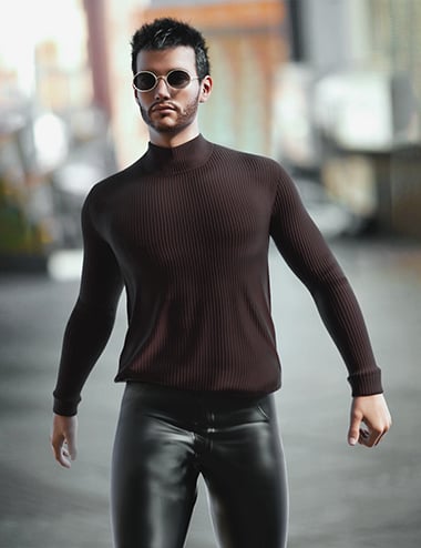 M Fashion Casual Outfit V1 for Genesis 8 and 8.1 Male Bundle