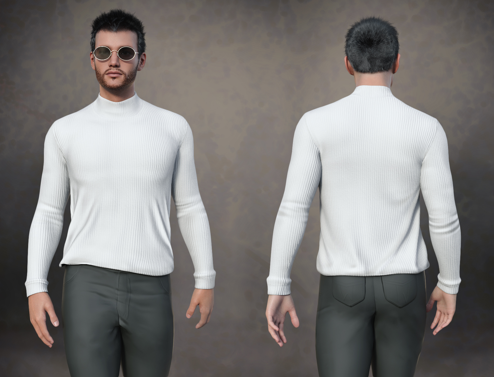 M Fashion Casual Outfit V1 for Genesis 8 and 8.1 Male Bundle | Daz 3D