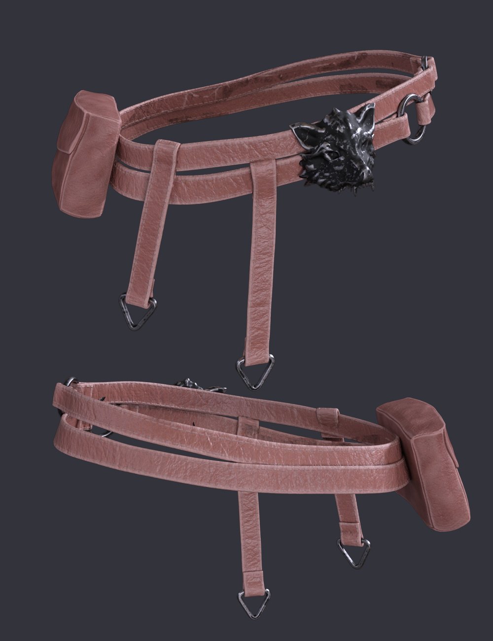Aurola Warrior Wolf dForce Shoulder Pad and Belt for Genesis 8 and 8.1 Females Aurola Warrior Wolf dForce Shoulder Pad and Belt for Genesis 8 and 8.1 Females by: Beautyworks, 3D Models by Daz 3D