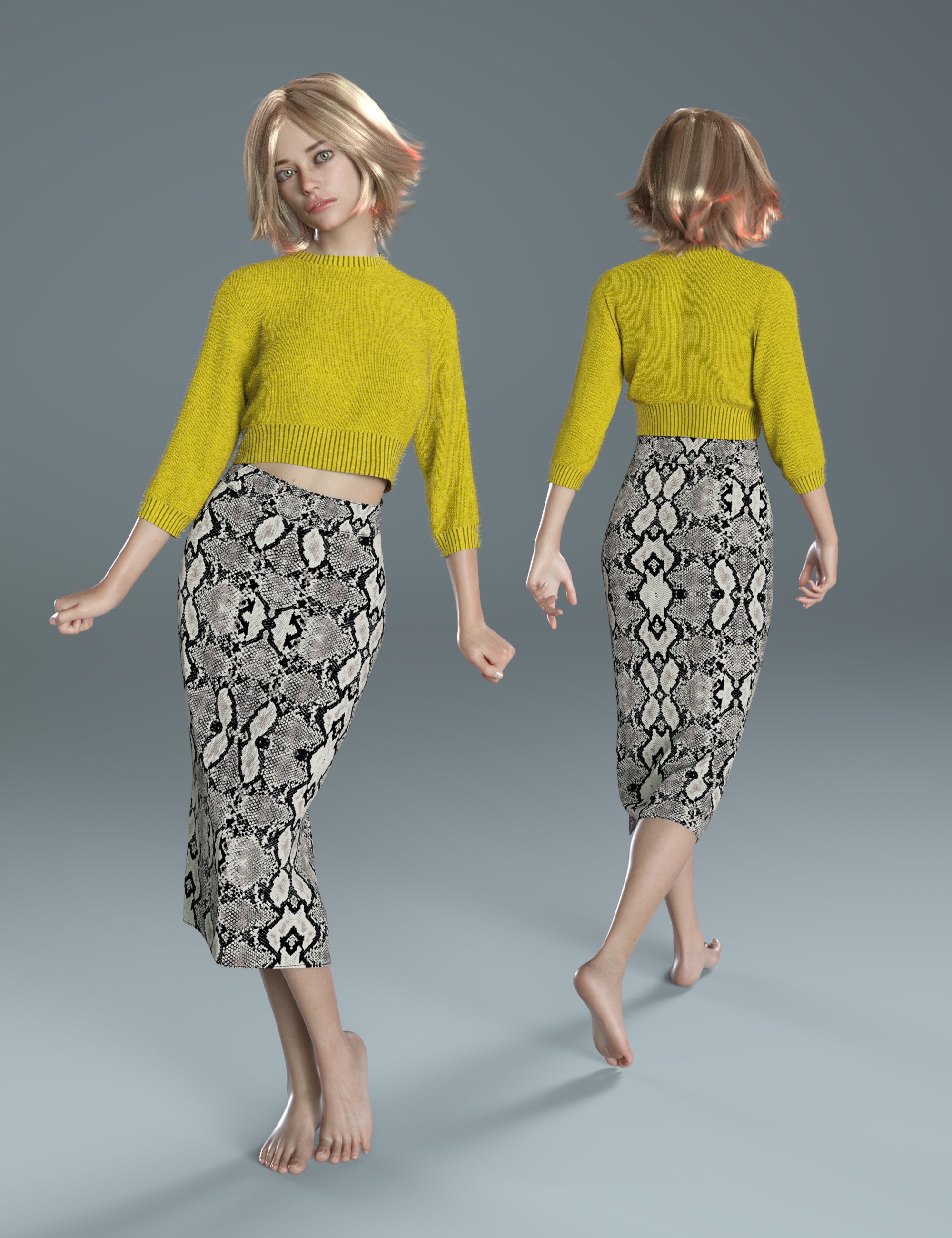 dForce Piroska for Genesis 8 and 8.1 Females by: Sade, 3D Models by Daz 3D