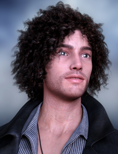 dForce Lenny Hair for Genesis 8 and 8.1 Males and Females by: Propschick, 3D Models by Daz 3D