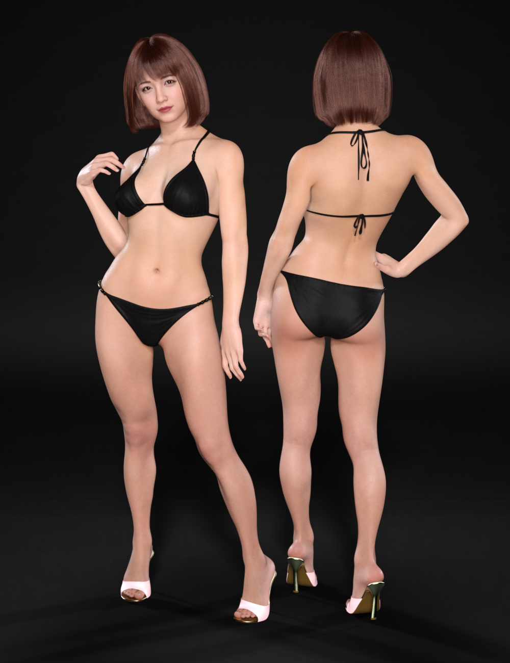 HID Rio for Genesis 8.1 Female by: HID3D, 3D Models by Daz 3D