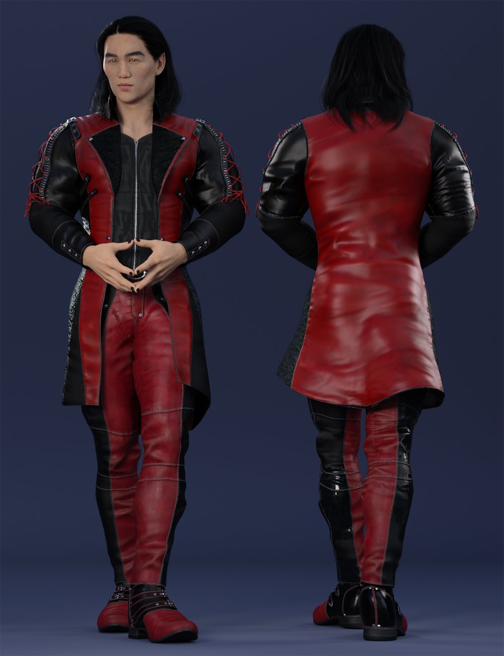 Shadow Realm Outfit for Genesis 8 and 8.1 Males
