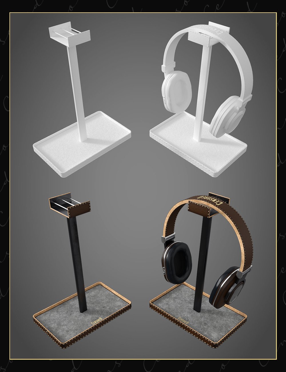 Luxury Office Desk Supplies by: Censored, 3D Models by Daz 3D