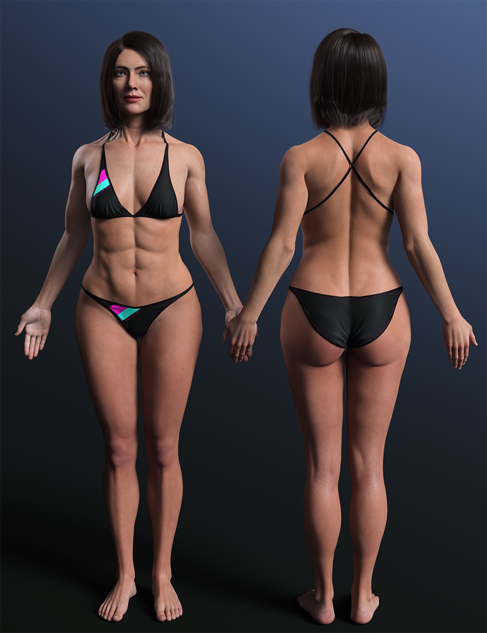 Feng Adelia HD for Genesis 8.1 Female by: Feng, 3D Models by Daz 3D
