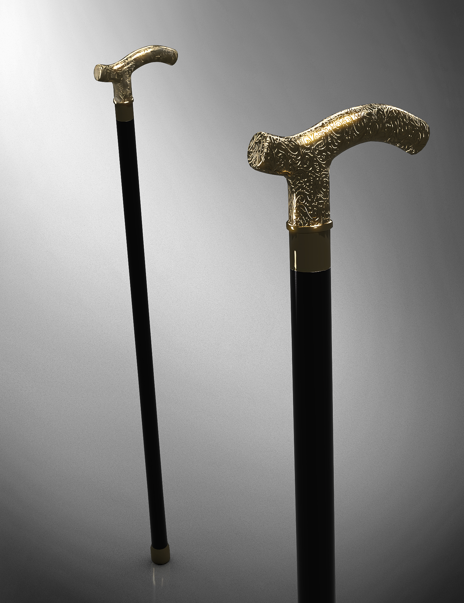 Victorian Vampire Cane for Genesis 8 and 8.1 Females