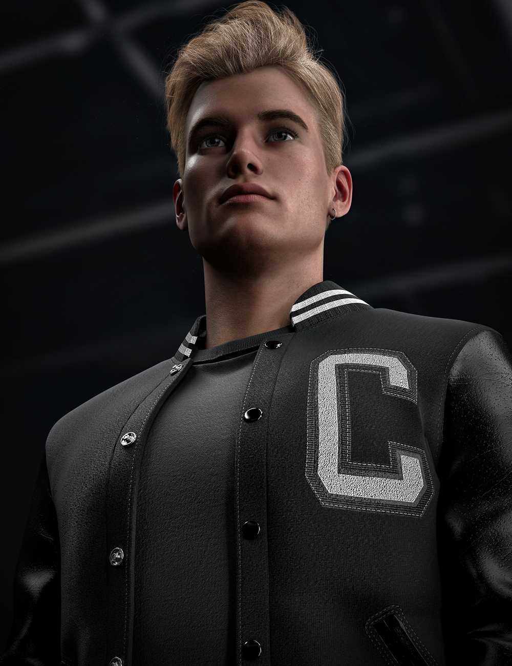 AJC College Times Jacket for Genesis 8 and 8.1 Males by: adeilsonjc, 3D Models by Daz 3D