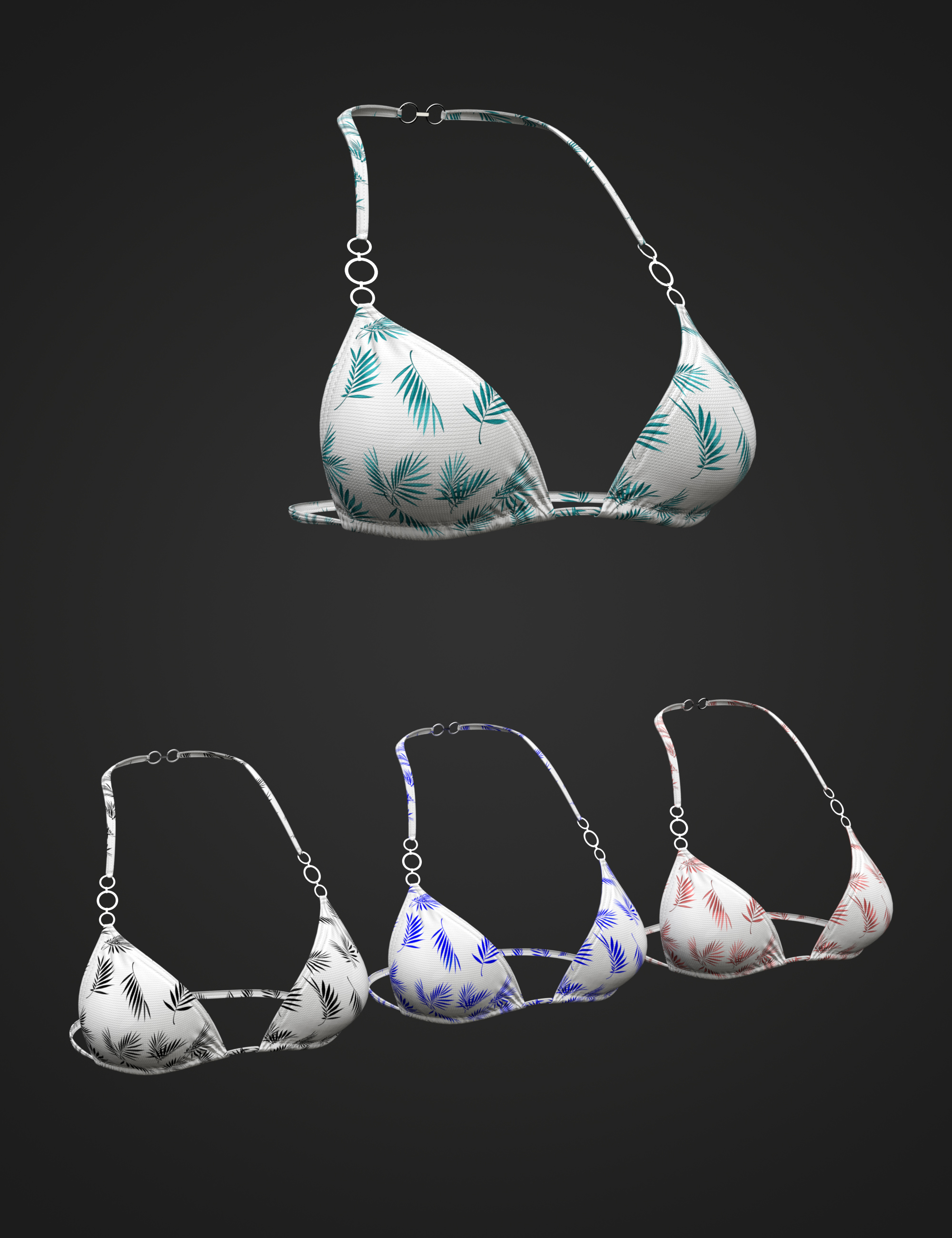 X Fashion Rings Bikini Top for Genesis 8 and 8.1 Females X Fashion Rings Bikini Top for Genesis 8 and 8.1 Females by: xtrart-3d, 3D Models by Daz 3D