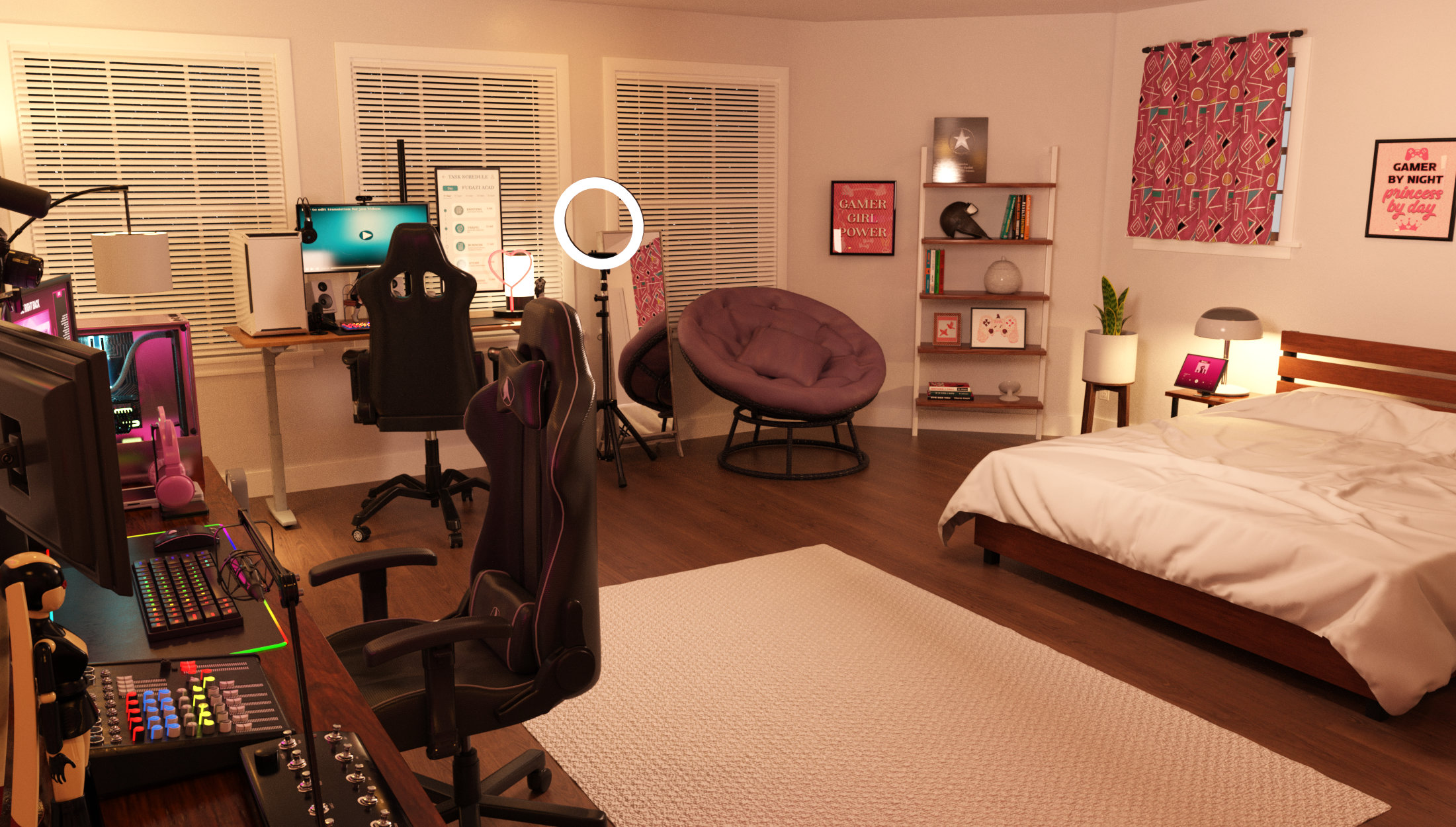 FG Live Streamer Room Daz 3D