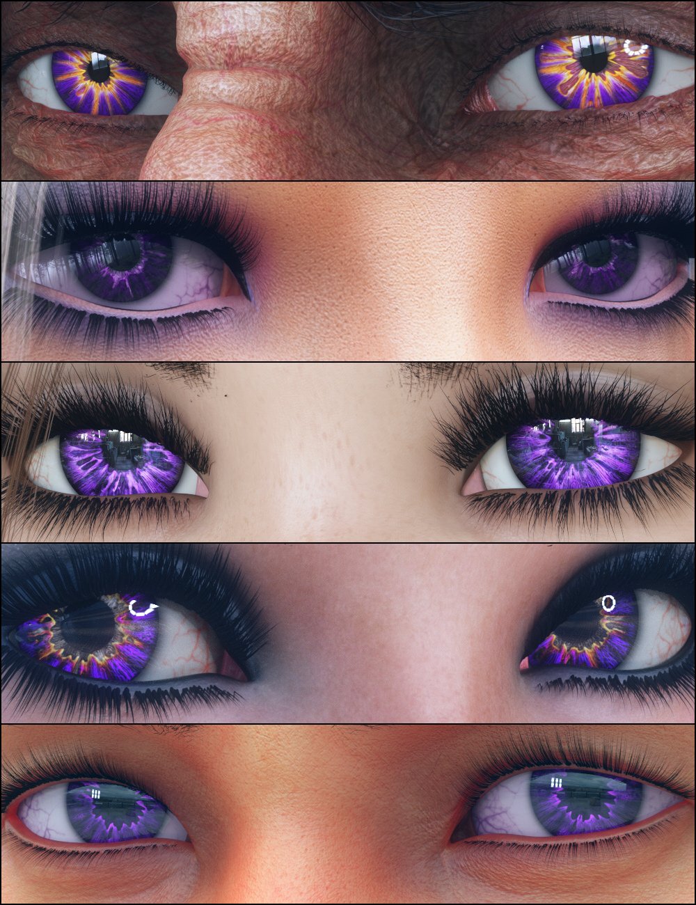 MMX Beautiful Eyes 9 for Genesis 3, 8, and 8.1 by: Mattymanx, 3D Models by Daz 3D