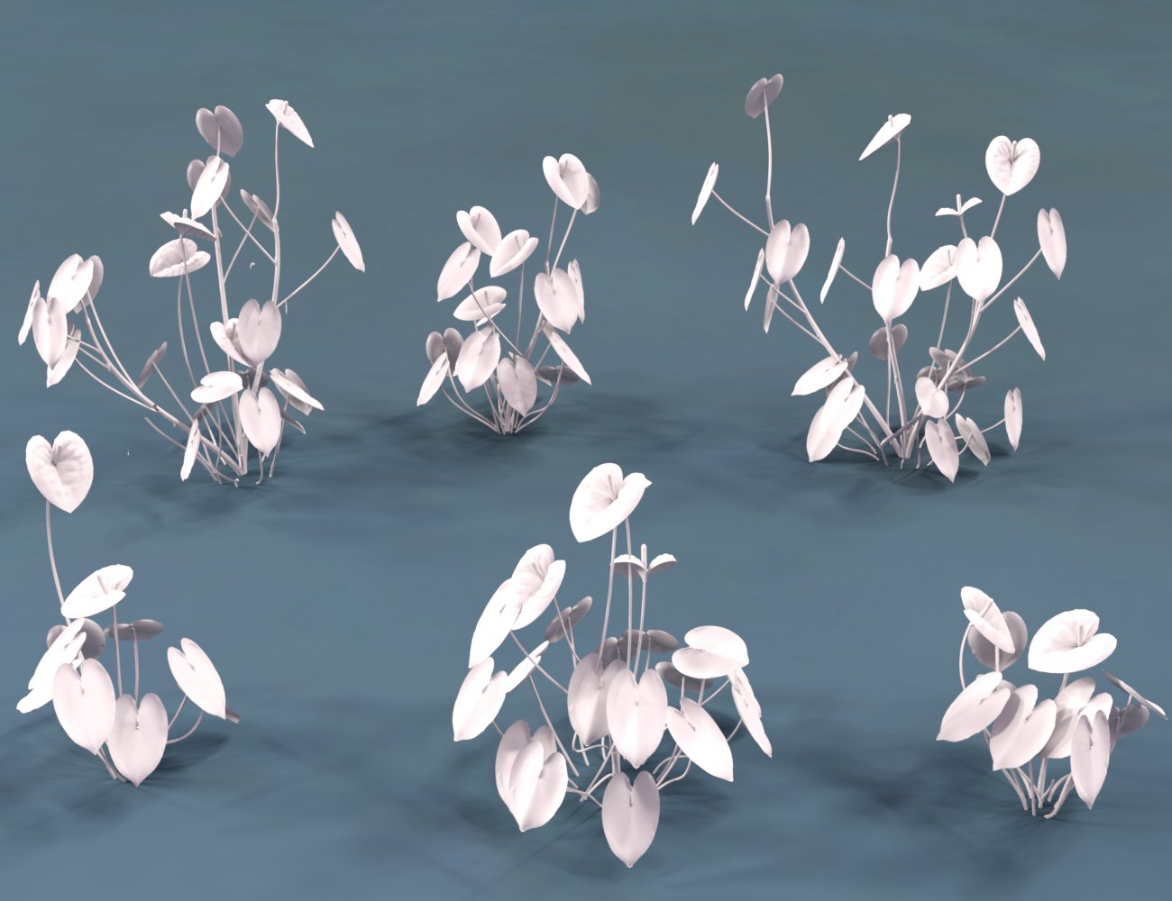 Tropical Flowering Anthuriums - Flamingo Lilies Tropical Flowering Anthuriums - Flamingo Lilies by: MartinJFrost, 3D Models by Daz 3D