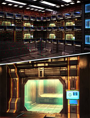 XI Modular Futuristic Prison XI Modular Futuristic Prison by: Xivon, 3D Models by Daz 3D
