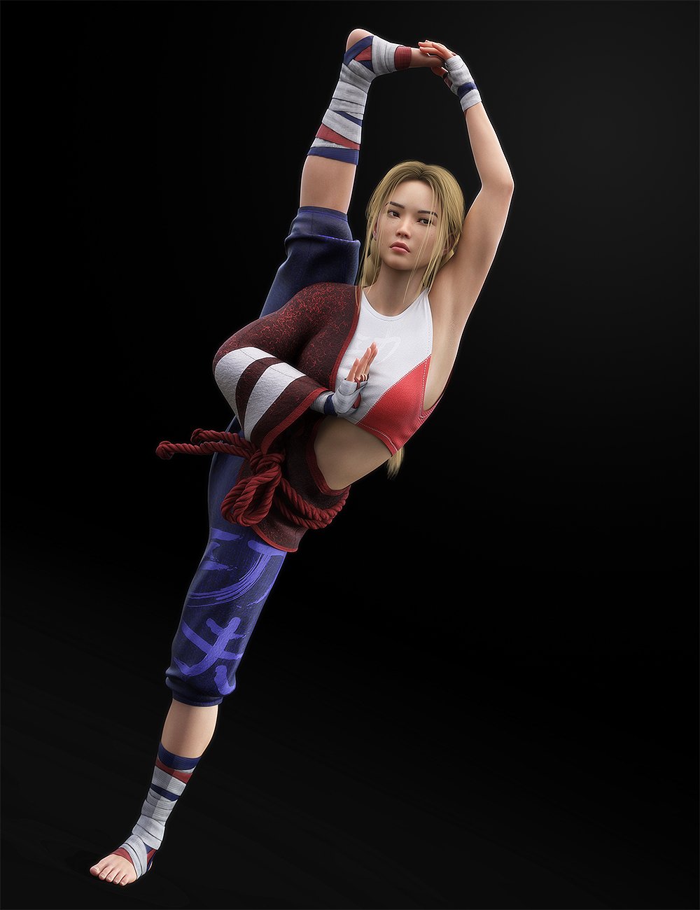 KungFu Fury Textures Add-on KungFu Fury Textures Add-on by: Val3dartbiuzpharb, 3D Models by Daz 3D