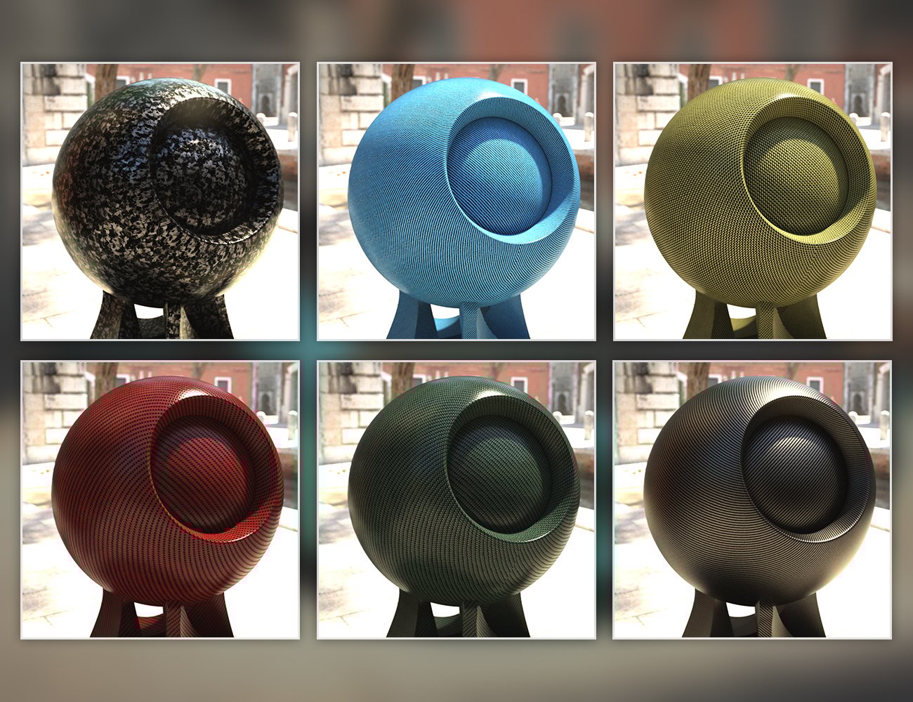 Carbon Fiber - Iray Shaders Carbon Fiber - Iray Shaders by: Dimidrol, 3D Models by Daz 3D