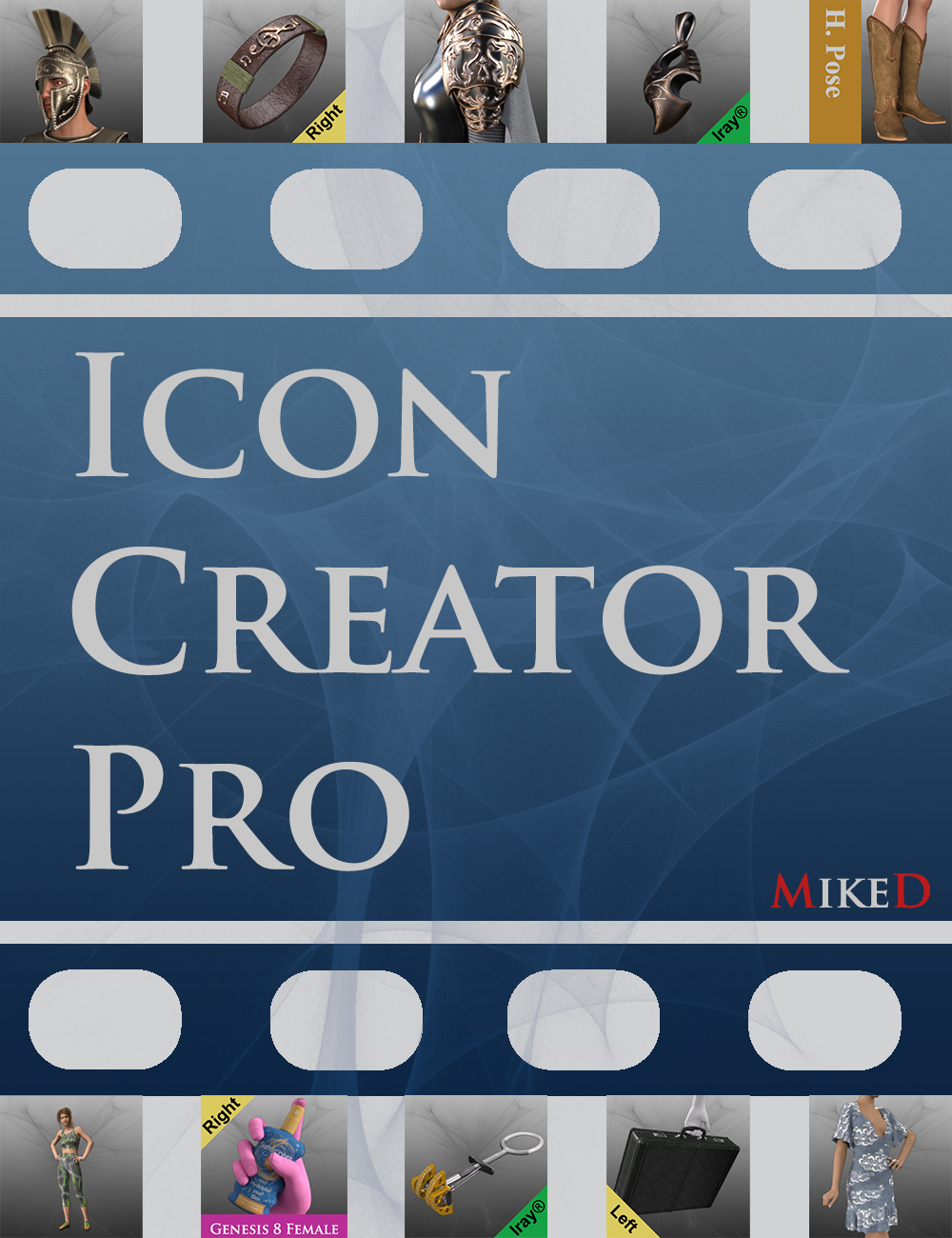 Icon Creator Pro by: MikeD, 3D Models by Daz 3D