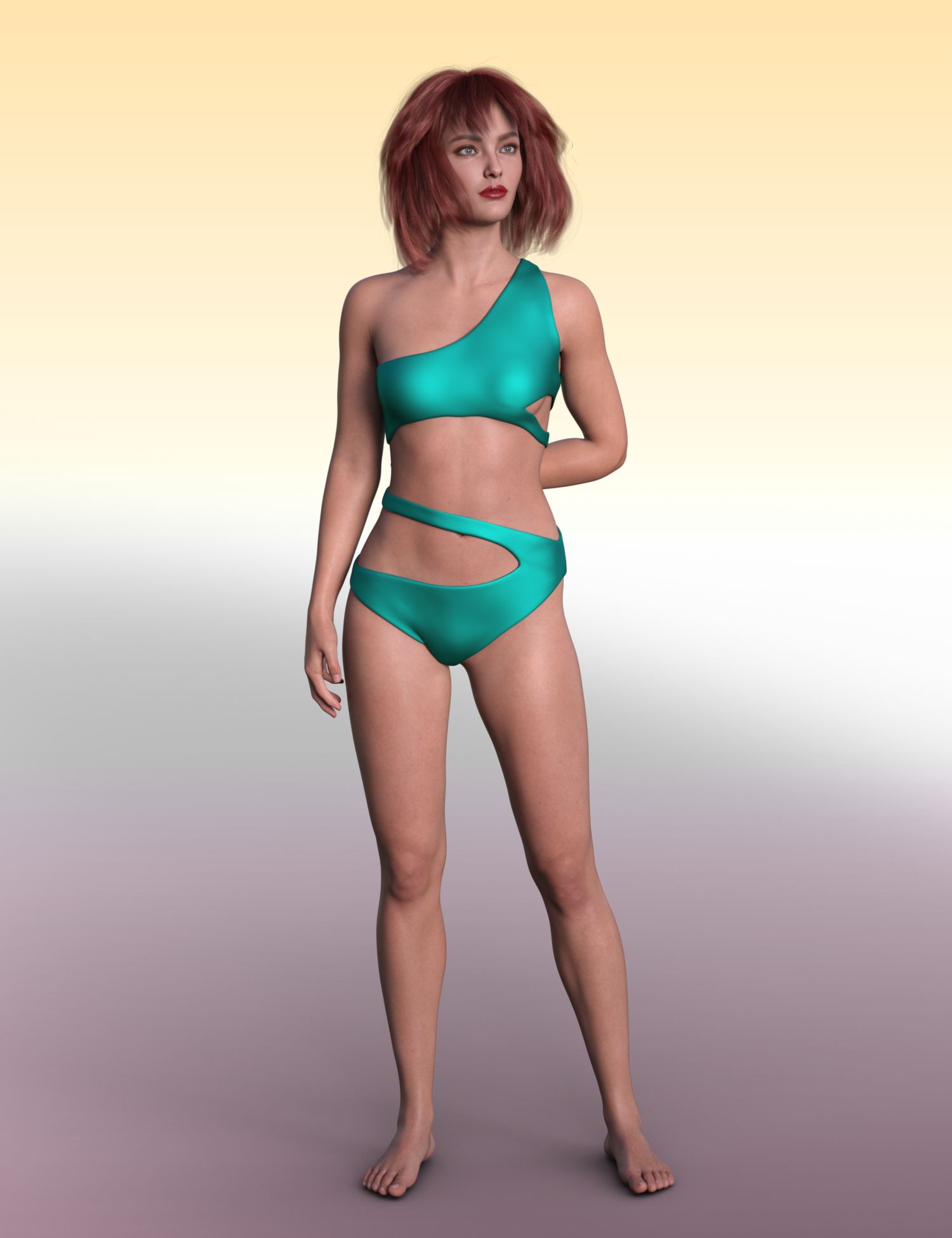 AQ Swimwear22 for Genesis 8 and 8.1 Females by: Aquarius, 3D Models by Daz 3D