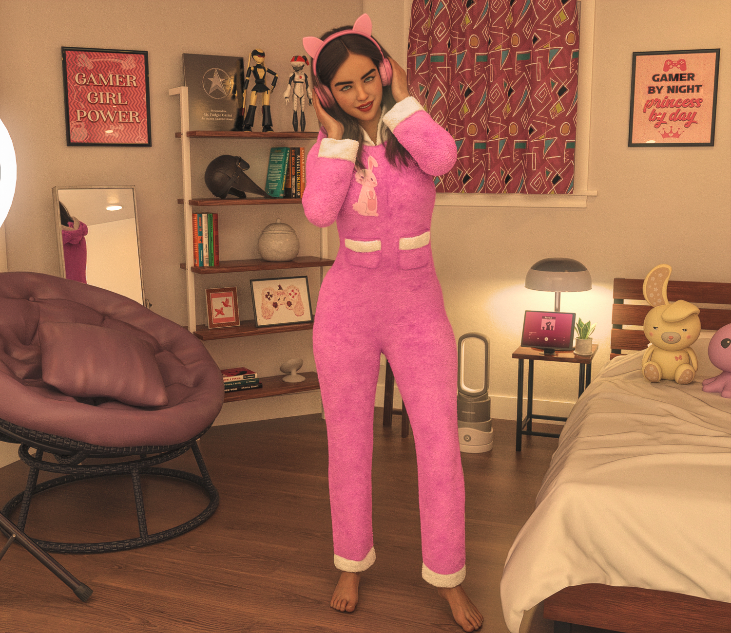 FG Streamer Poses FG Streamer Poses by: IronmanFugazi1968, 3D Models by Daz 3D