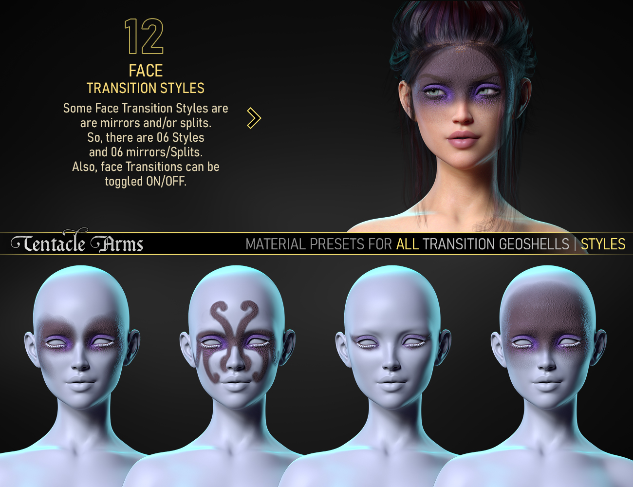 FPE Tentacle Arms for Genesis 8 and 8.1 Females FPE Tentacle Arms for Genesis 8 and 8.1 Females by: FenixPhoenixEsid, 3D Models by Daz 3D