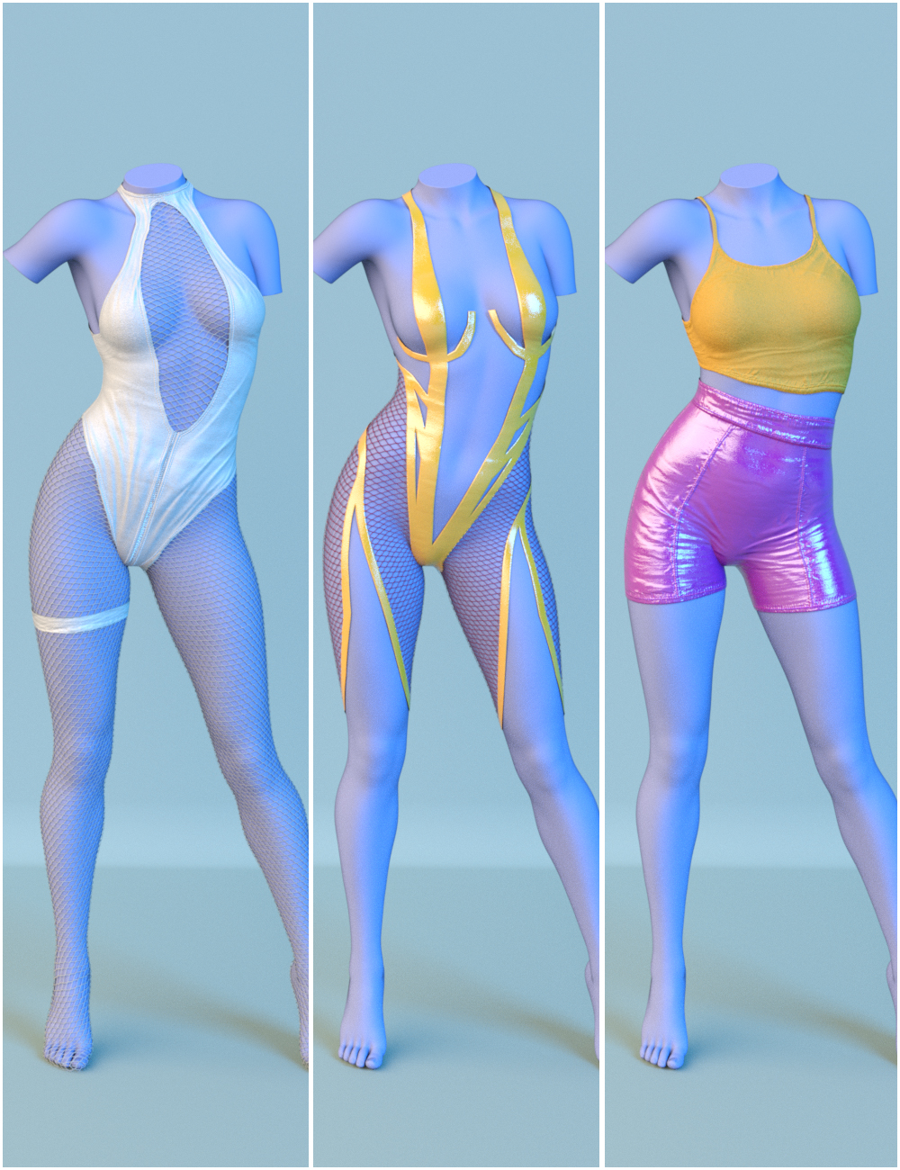 SPR Attractive Underwear Collection Part II for Genesis 8.1 Female