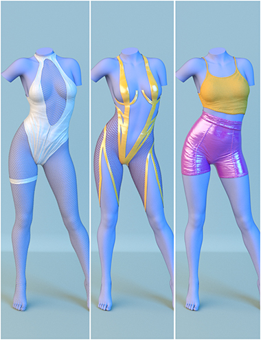 SPR Attractive Underwear Collection Part II for Genesis 8.1 Female by: Sprite, 3D Models by Daz 3D