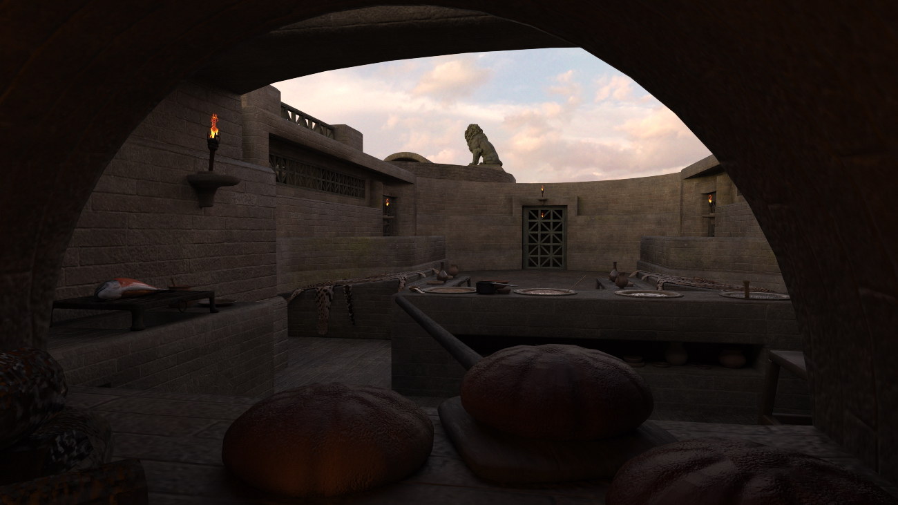 The Domus of Victory Training Arena by: Deepsea, 3D Models by Daz 3D