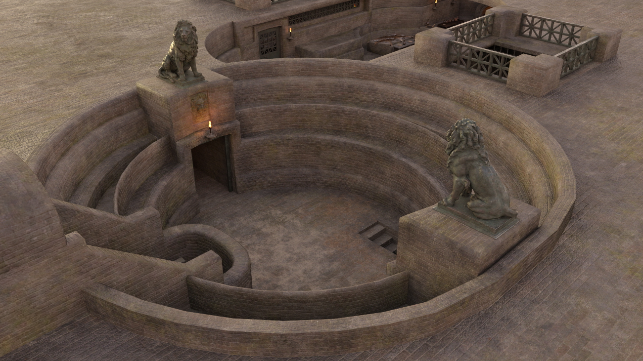 The Domus of Victory Training Arena by: Deepsea, 3D Models by Daz 3D