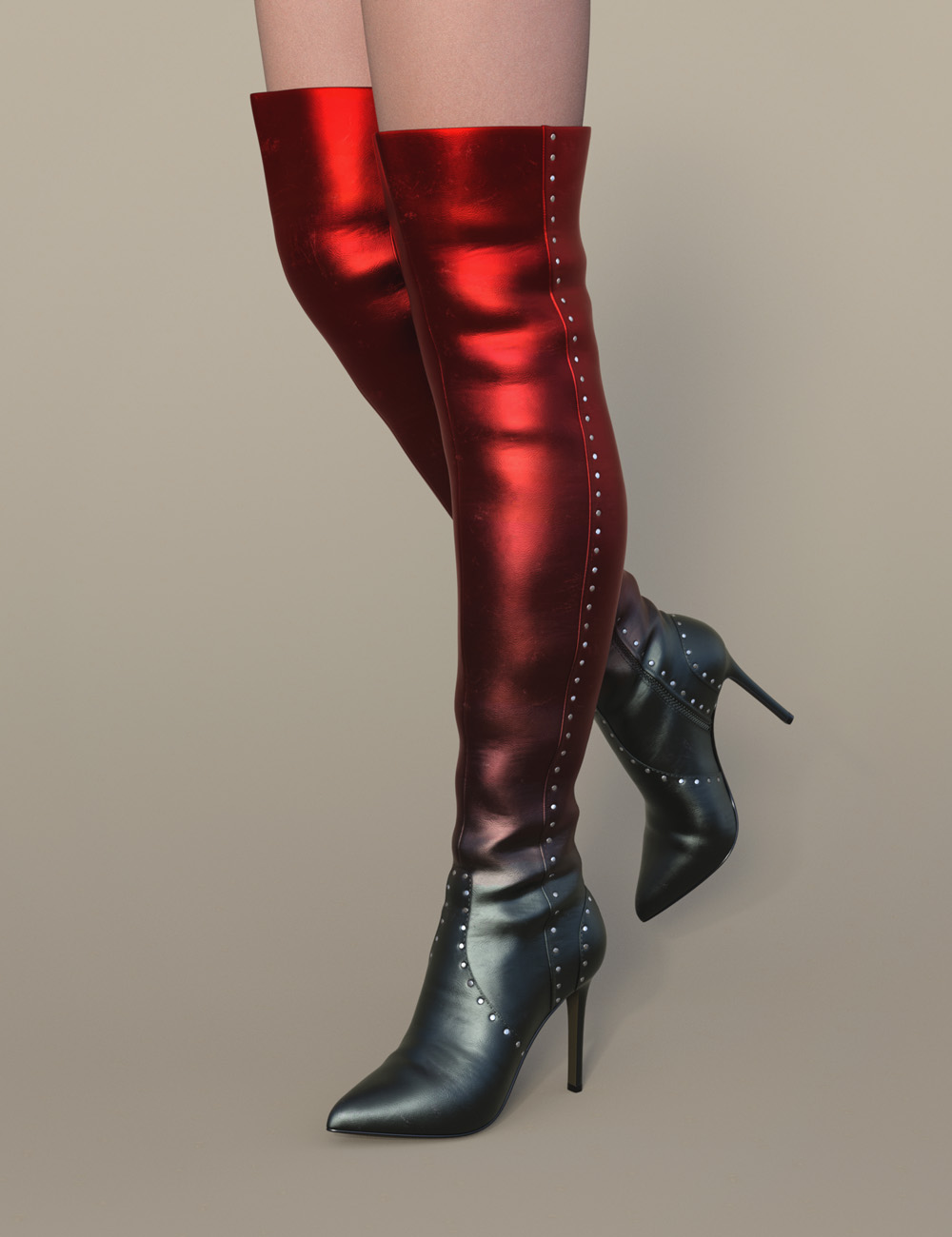 High Boots 6 Texture Expansion High Boots 6 Texture Expansion by: dx30, 3D Models by Daz 3D