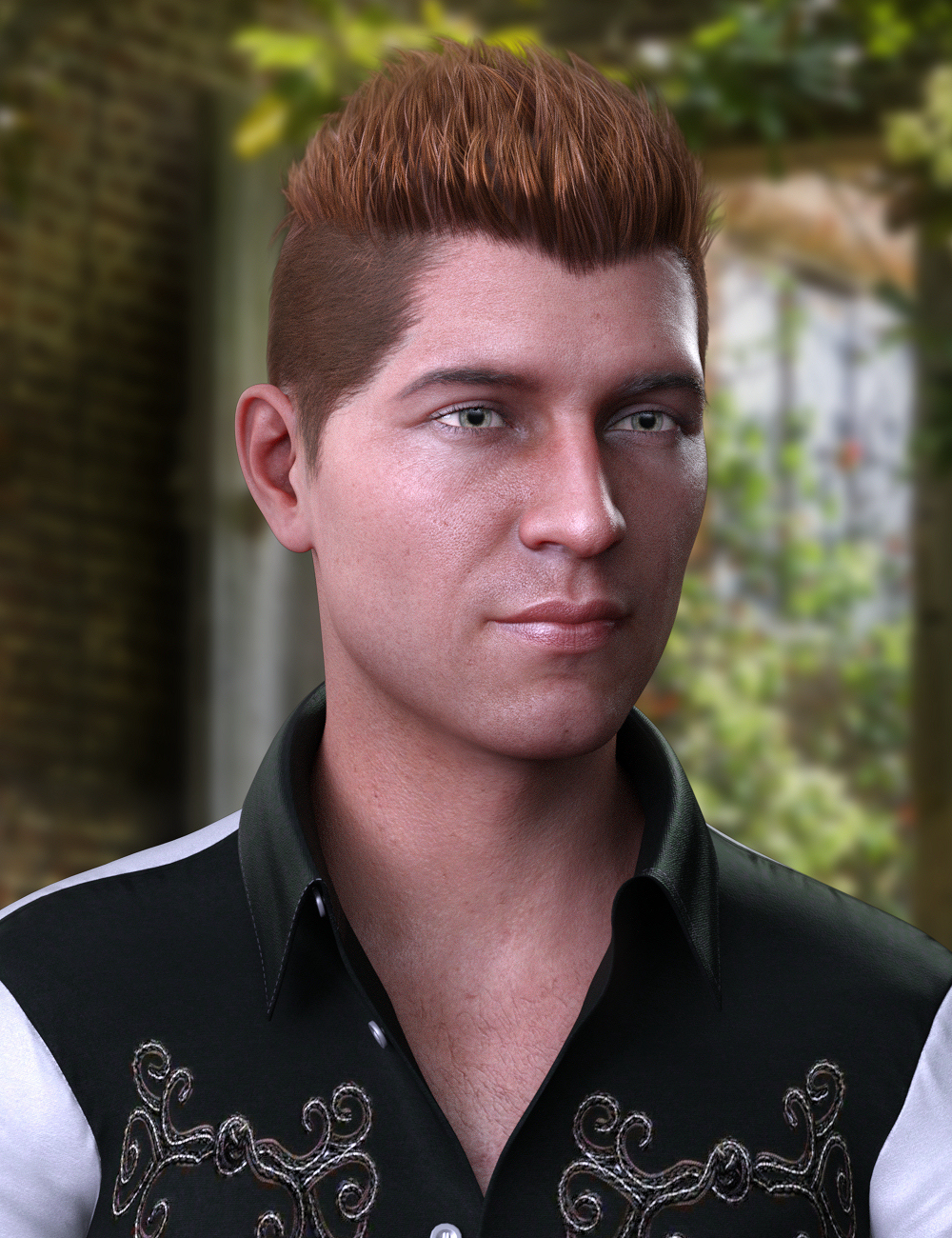 dForce Jason Hair for Genesis 8 and 8.1 Males by: Propschick, 3D Models by Daz 3D