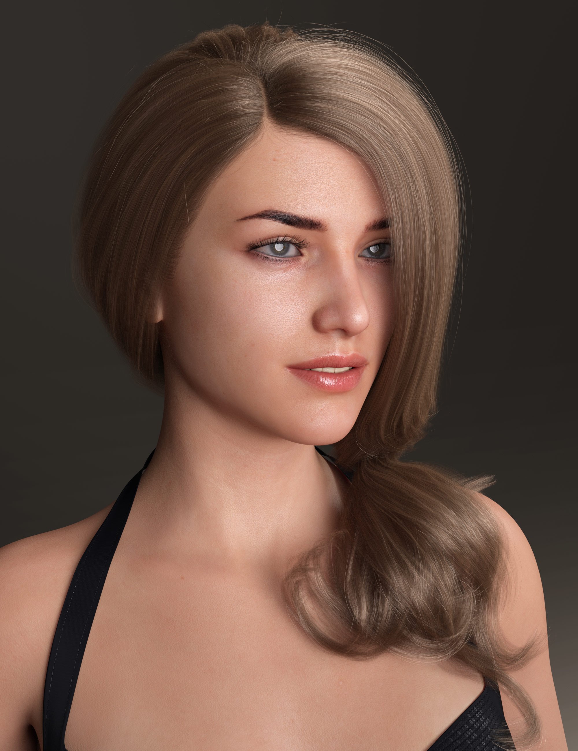Romantic Side Tail Hair for Genesis 8 Female Romantic Side Tail Hair for Genesis 8 Female by: outoftouch, 3D Models by Daz 3D
