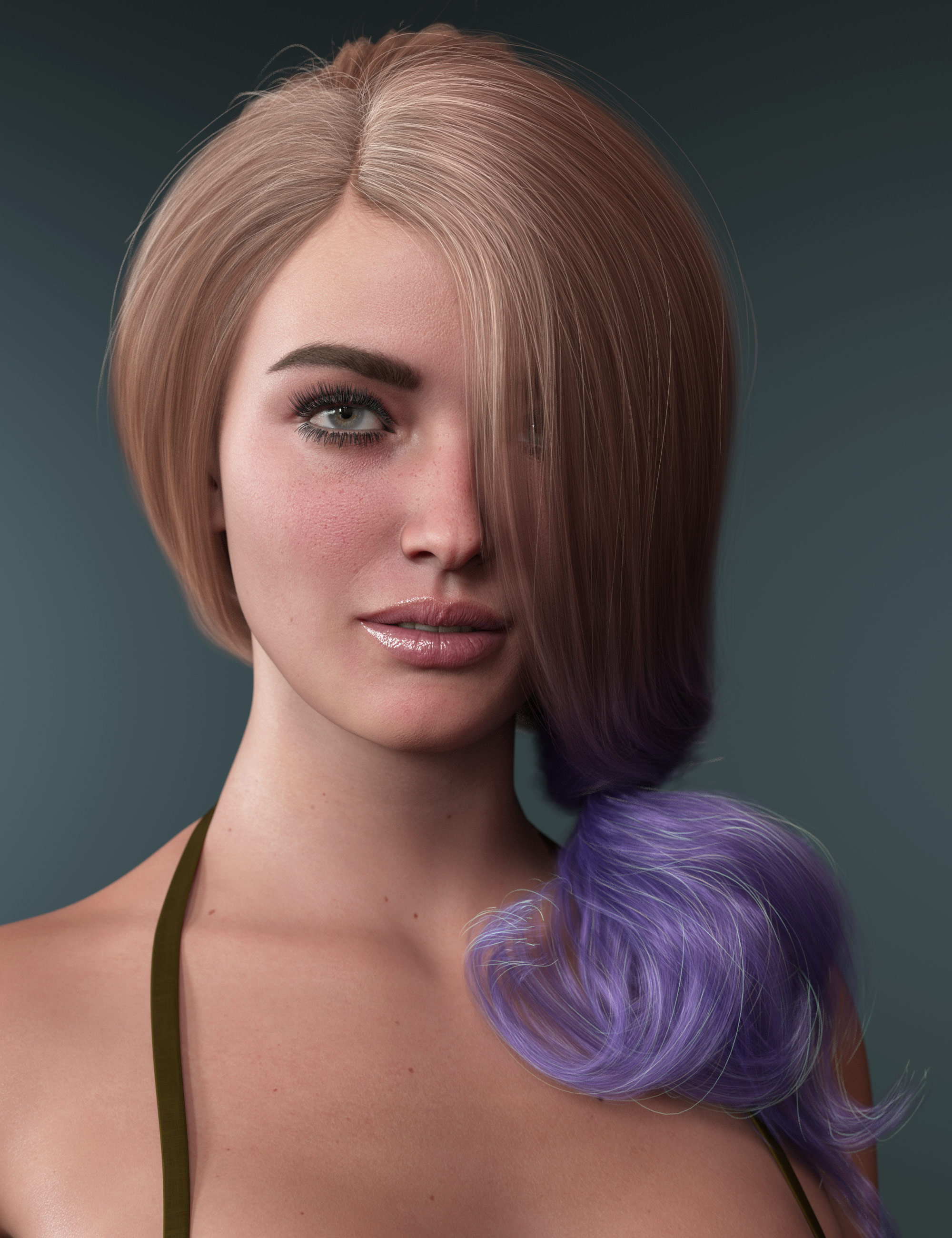 Romantic Side Tail Hair Texture Expansion Romantic Side Tail Hair Texture Expansion by: outoftouch, 3D Models by Daz 3D