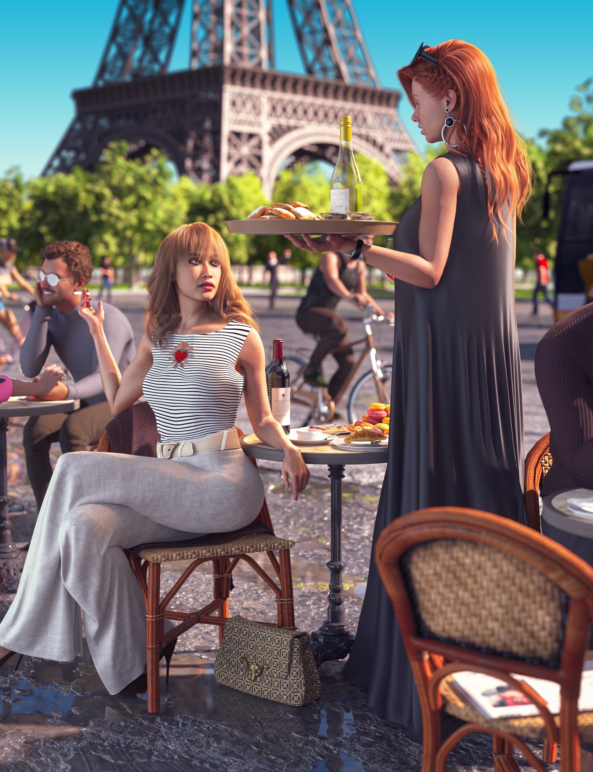 Paris Mega Bundle by: , 3D Models by Daz 3D