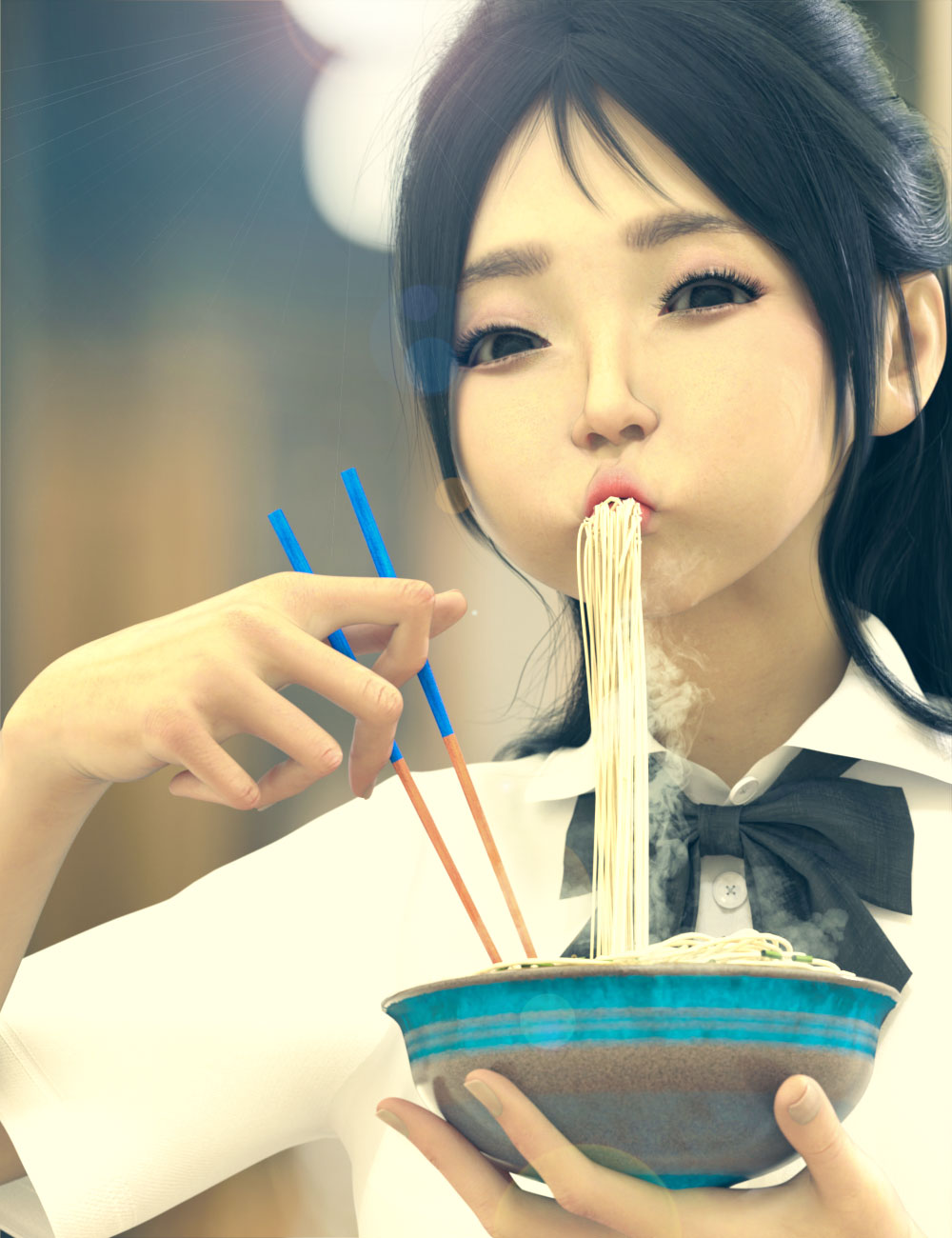 Noodles Props and Poses by: Ansiko, 3D Models by Daz 3D